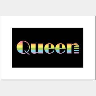 Gay lgbtq trans queer pride Parade rainbow gift Posters and Art